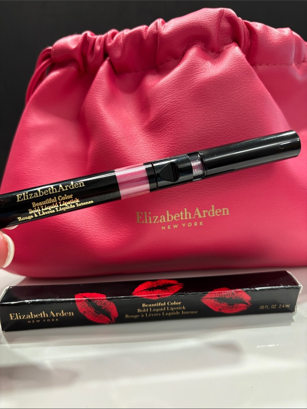 Elizabeth Arden Beautiful Color Bold Liquid Lipstick - Extreme Pink